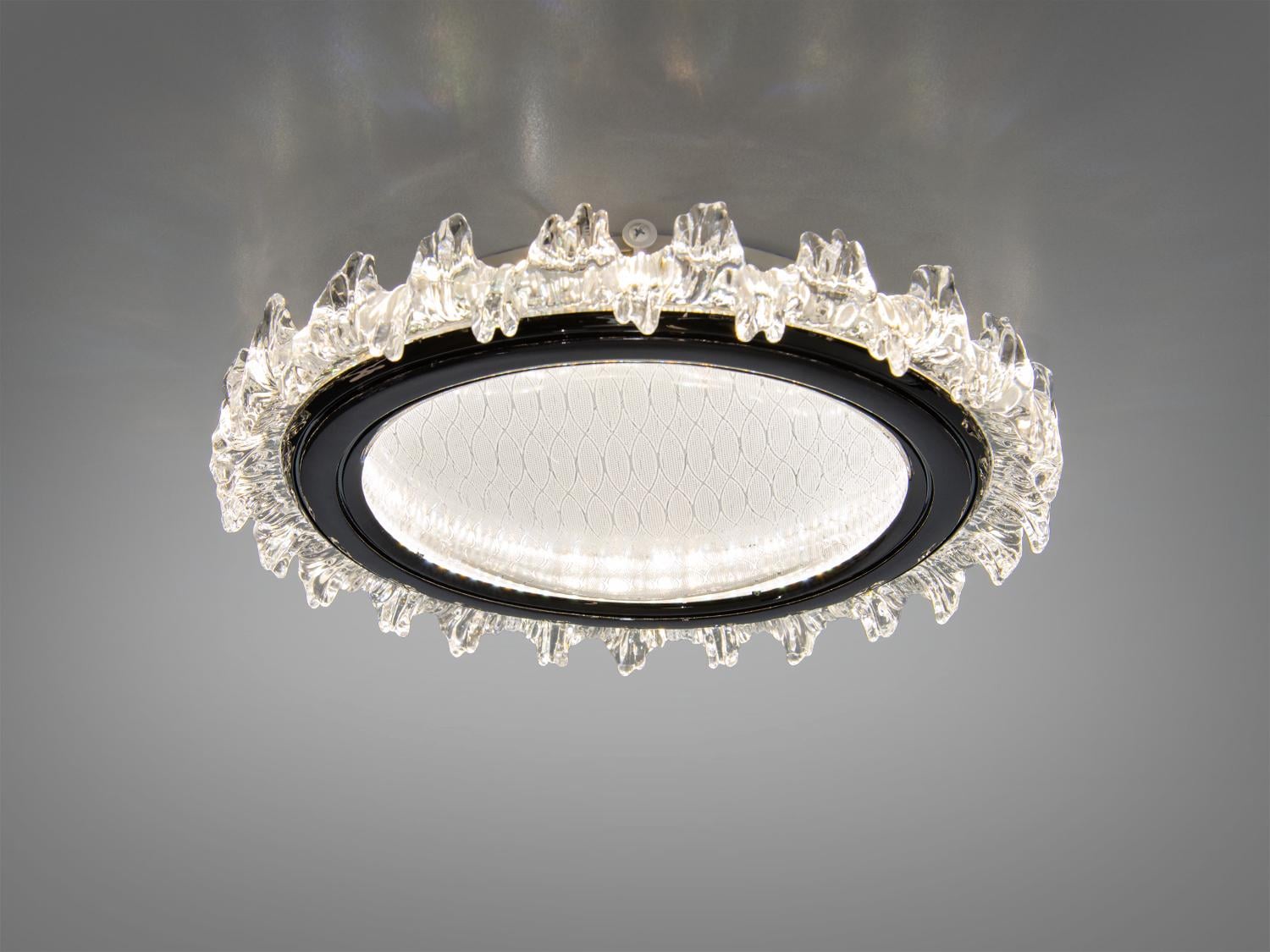 Люстра LED потолочная Diasha 36W 3130/300BK Черный