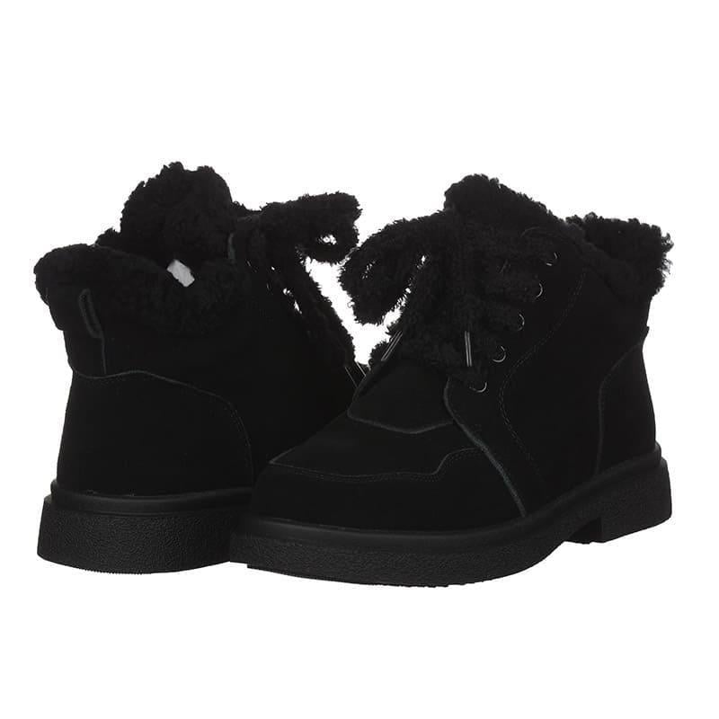 Черевики жіночі Hengji M352-5 замшеві р. 41 Чорний (10049)