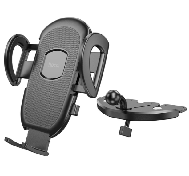 Автодержатель Hoco H11 CD-слот Черный Автодержатель Hoco H11 CD-слот Черный