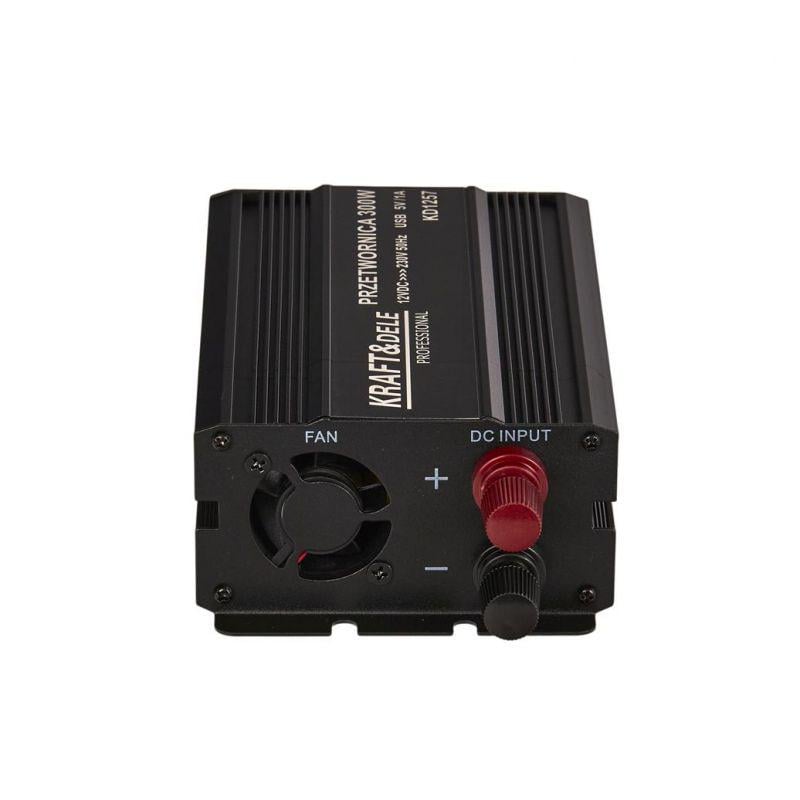 Перетворювач напруги а Вт омобільний Kraft&Dele KD1257 12 В на 230 В 300/600 Вт - фото 7 Перетворювач напруги а Вт омобільний Kraft&Dele KD1257 12 В на 230 В 300/600 Вт - фото 7