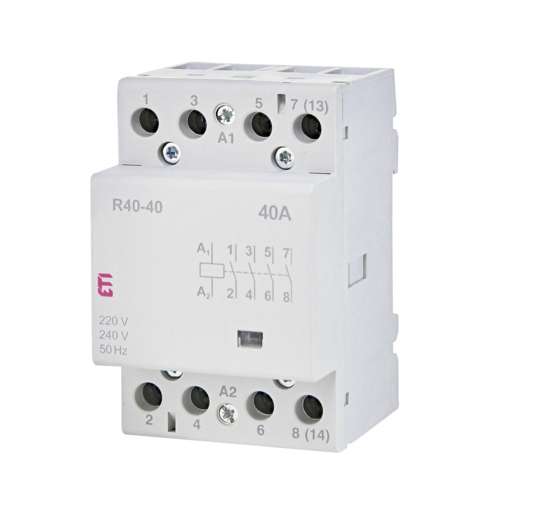 Контактор безшумний ETI R 40-40 230V AC 40A (AC1)