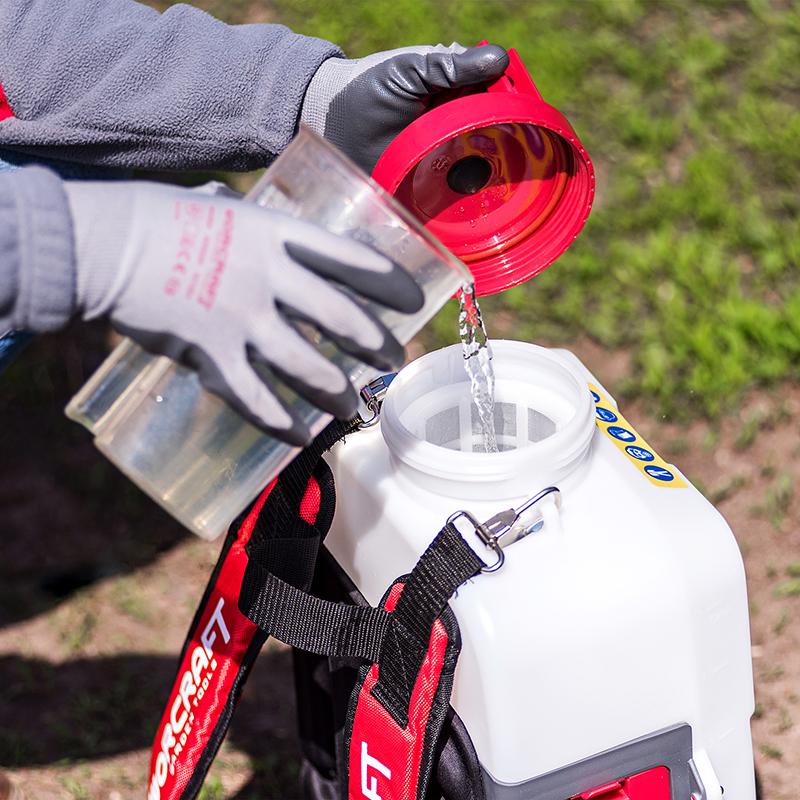 Оприскувач акумуляторний Worcraft CBS-S20LI з акумулятором 4А і зарядним 12 л (43126) - фото 15