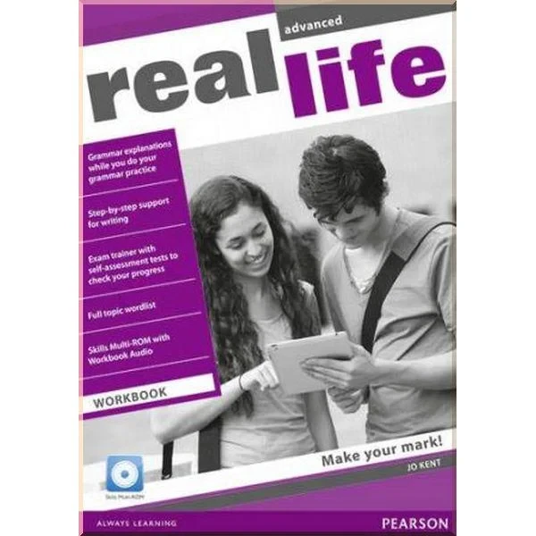 Рабочая тетрадь Real Life Advanced Workbook with Multi-ROM Рабочая тетрадь Real Life Advanced Workbook with Multi-ROM