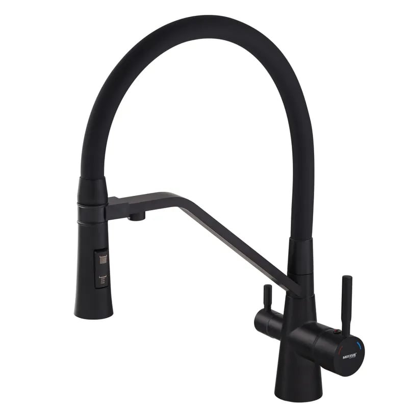 Змішувач для кухні MIXXUS Premium Magnet 021 Reflective Black (MI6974)