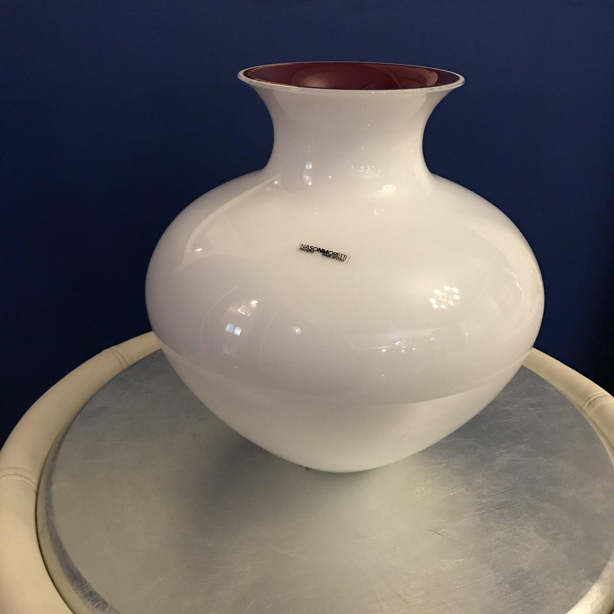 Ваза Uffix Fiera 30x33 см  Белый с голубизной (244082)