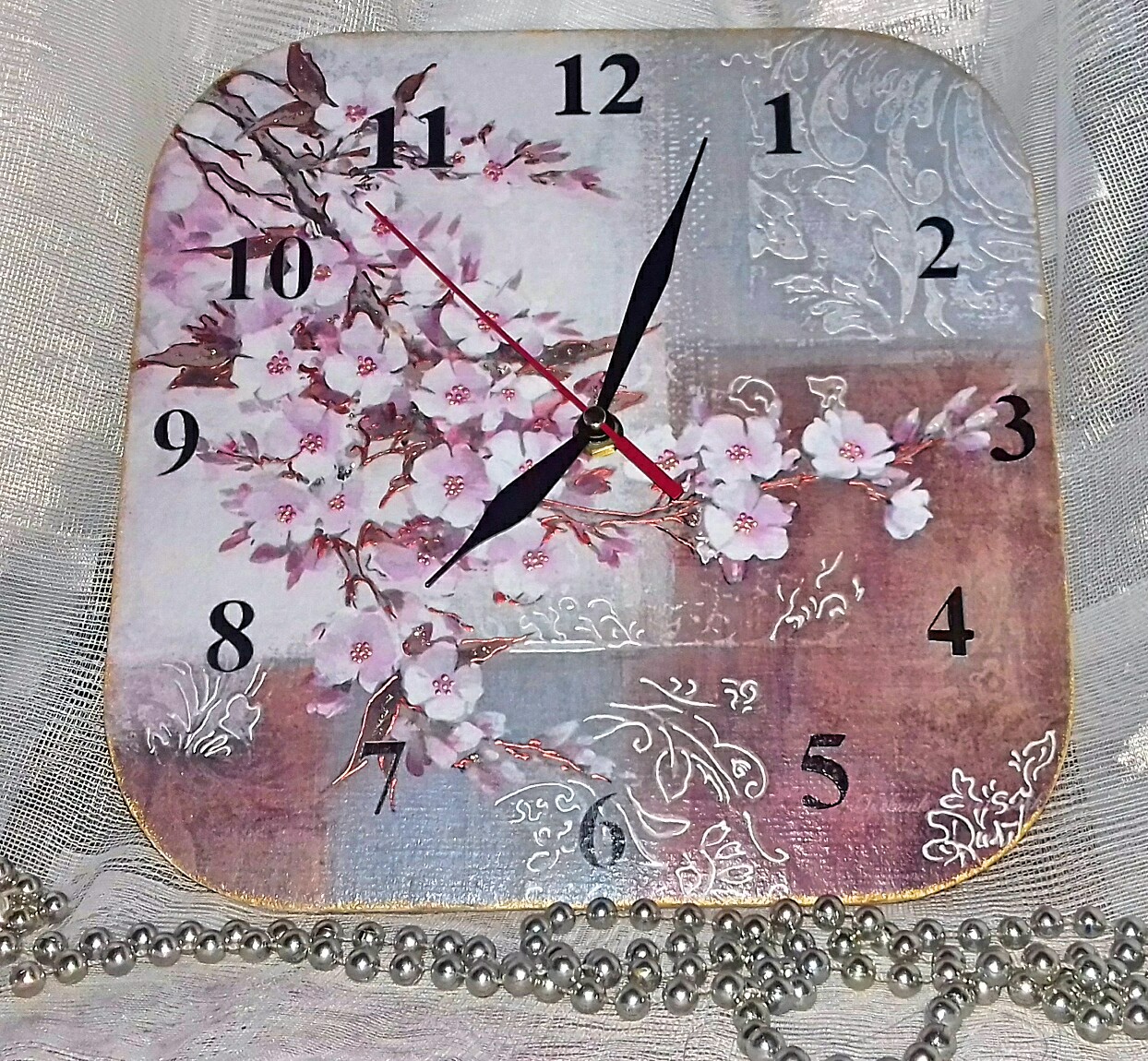 Часы настенные интерьерные Okl Gifts 25х25 см 232