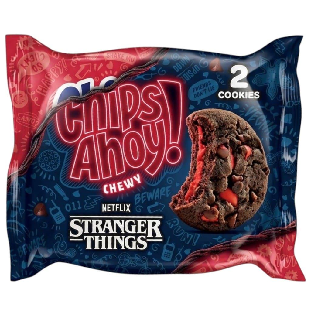Печенье Chips Ahoy! Stranger Things Strawberry-Flavored Cookies 31 ч (3188473208)
