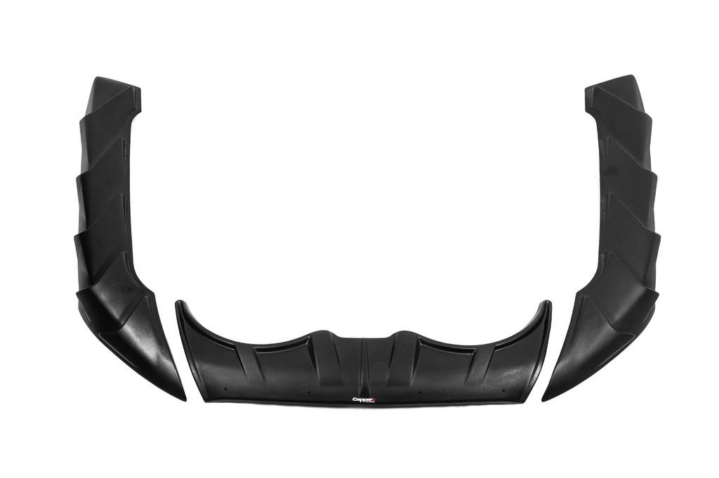 Комплект накладок на капот DRAGON EuroCap для Ford Ranger 2011-2022 гг. abs-пластик Черный