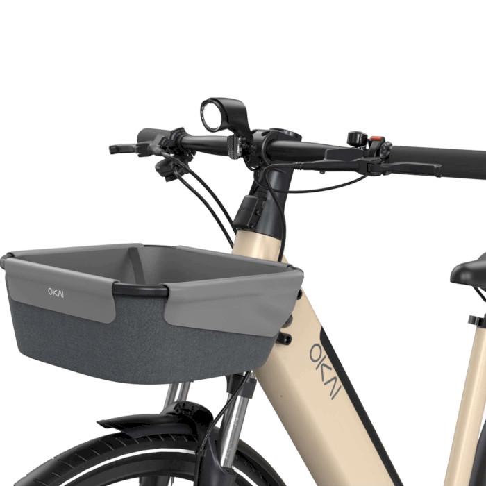 Електровелосипед OKAI EB10 Beige 28" 500W 14,4 Ah 100 км/ 25 км/г NFC App (ca349cc7) - фото 4