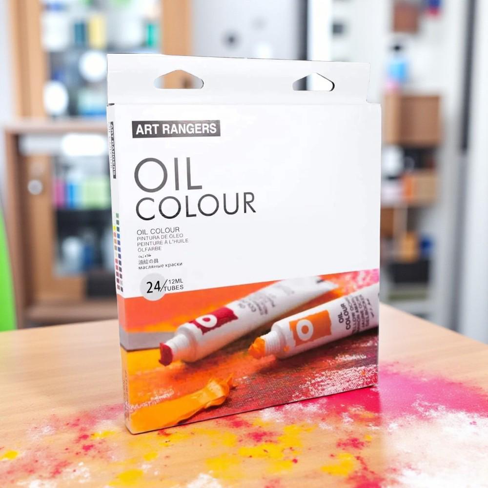 Краски масляные художественные тюбики в коробке 24 цвета по 12 мл (37-112005) - фото 10 Краски масляные художественные тюбики в коробке 24 цвета по 12 мл (37-112005) - фото 10