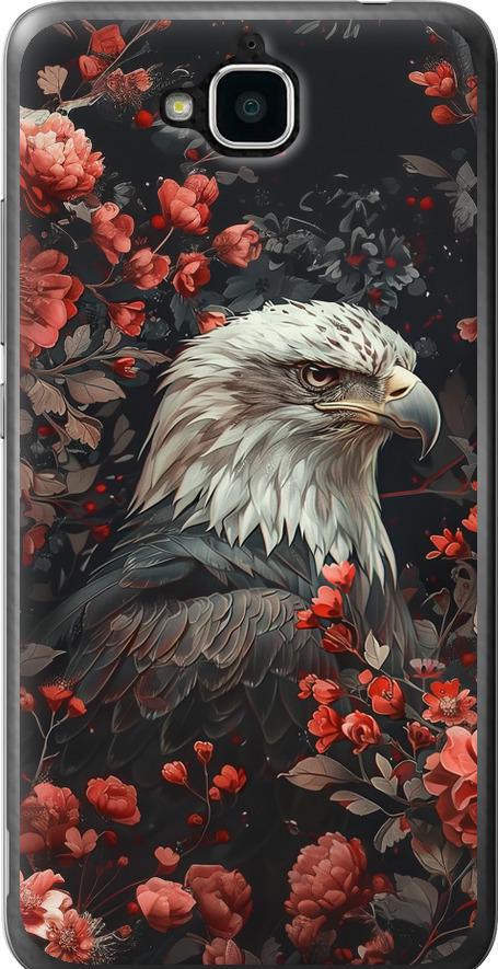 Чехол на Huawei Enjoy 5 Цветочный страж (6102u-475-42517) Чехол на Huawei Enjoy 5 Цветочный страж (6102u-475-42517)