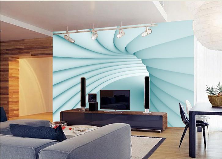 Фотообои флизелиновые абстракция для спальни/зала/кухни Тоннель