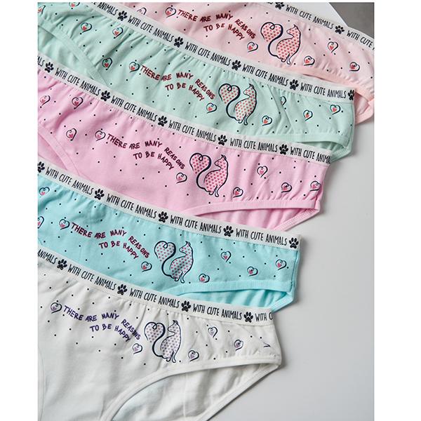 Жіночі трусики Nicoletta 5 шт. M Різнокольоровий (12502) - фото 3 Жіночі трусики Nicoletta 5 шт. M Різнокольоровий (12502) - фото 3