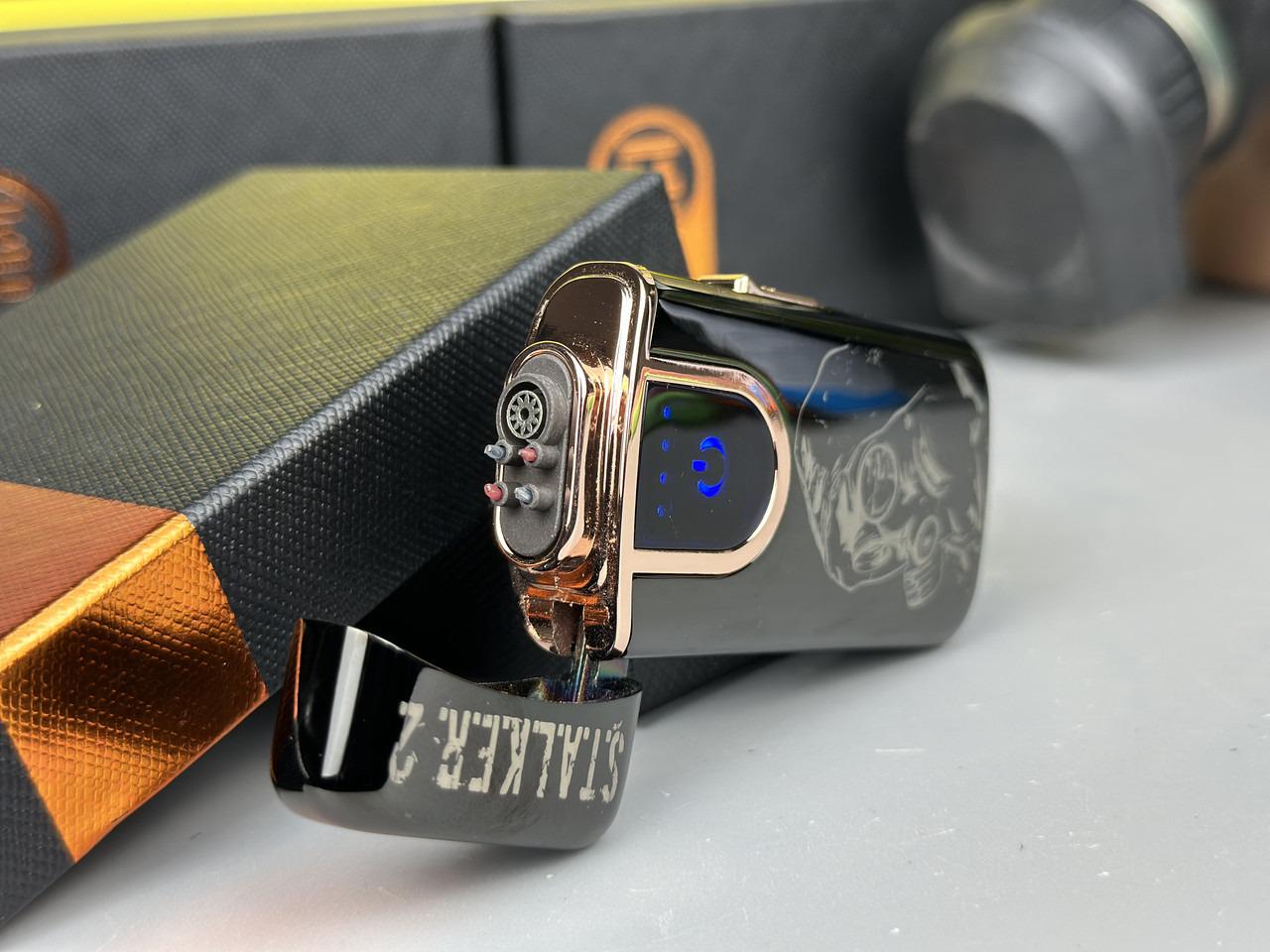 Зажигалка Сталкер USB сенсорная и газовая в подарочной упаковке (23621330) - фото 2 Зажигалка Сталкер USB сенсорная и газовая в подарочной упаковке (23621330) - фото 2