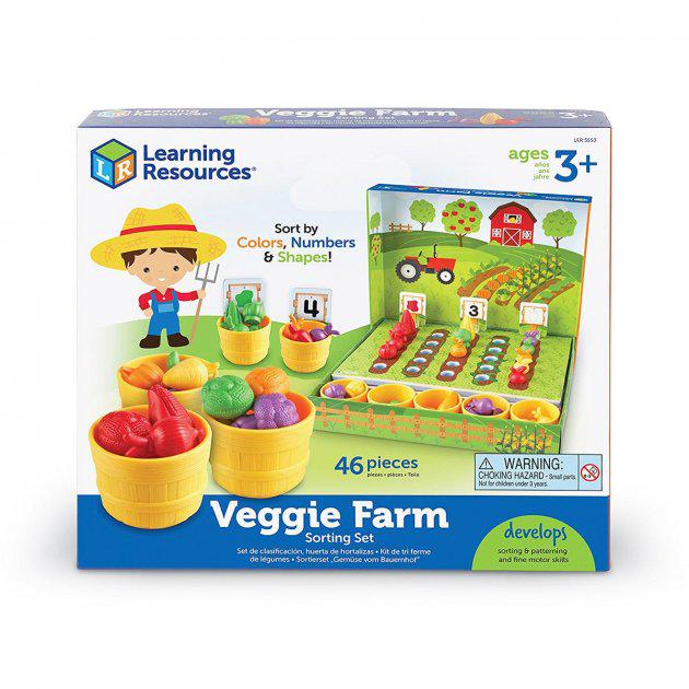 Детский игровой набор Learning Resources Farmer's Market 30 деталей (LER 3060)