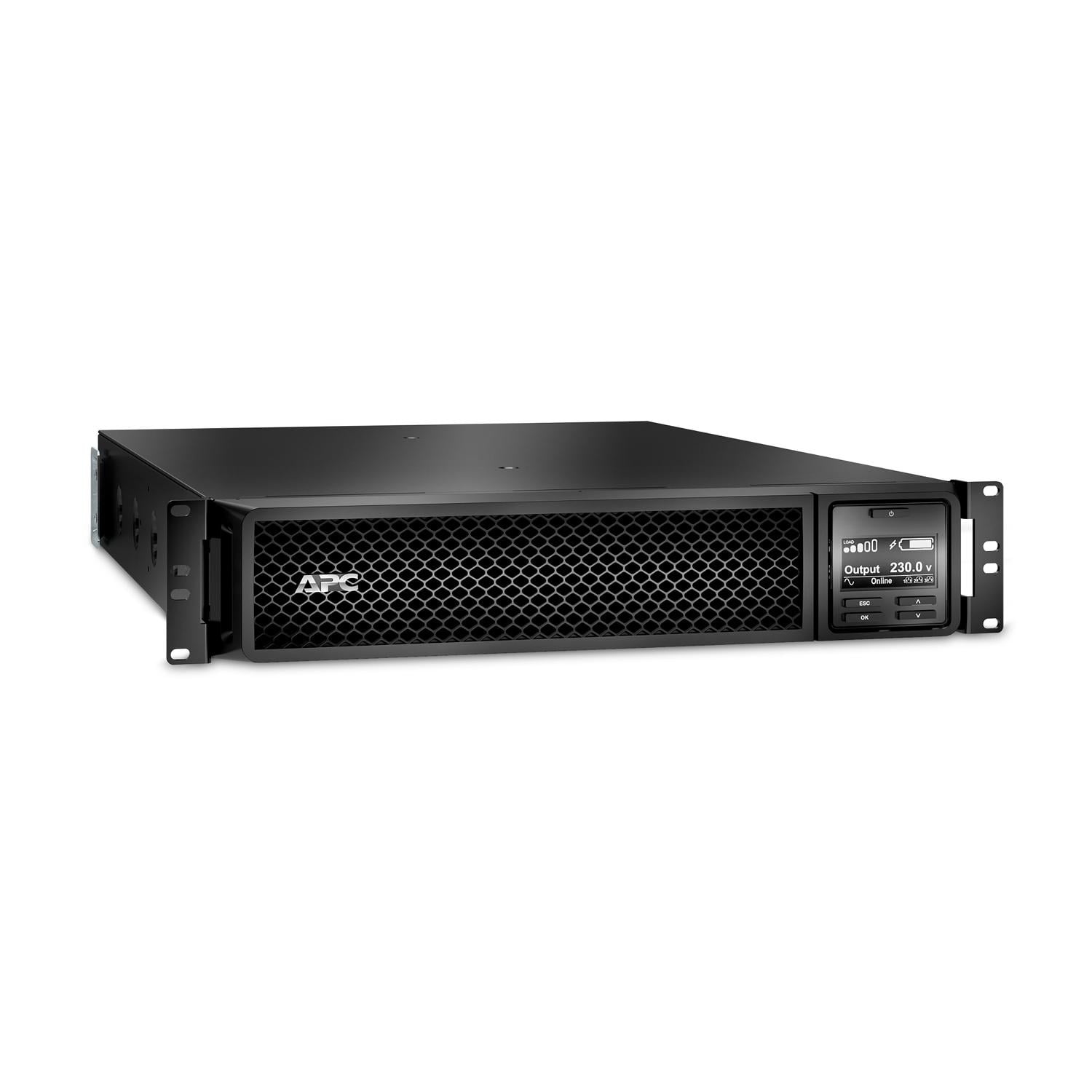 Источник бесперебойного питания APC Smart-UPS Online 3000VA/2700W 8xC13 для серверов Черный (SRT3000RMXLI)