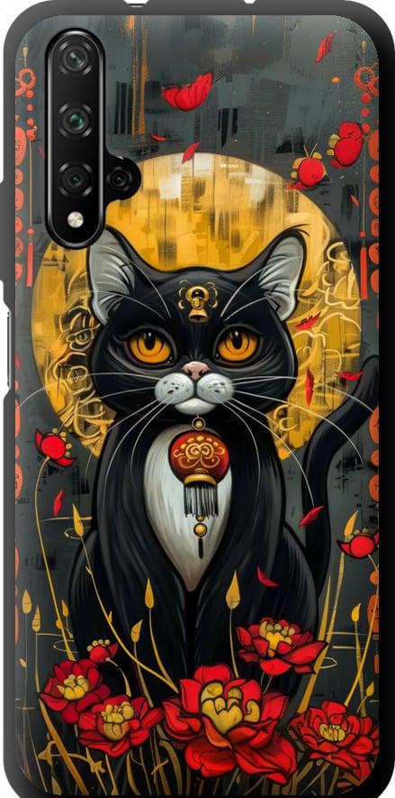 Чехол на Huawei Honor 20 China Cat (6134b-1697-42517)