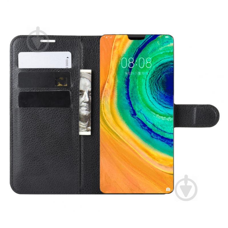 Чехол-книжка Litchie Wallet для Huawei Mate 30 Black (hub_hwlG92666) - фото 4