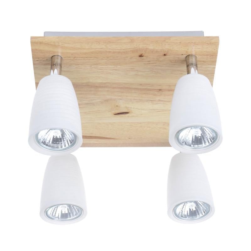 Светильник настенно-потолочный спот поворотный накладной Brille HTL-48/4