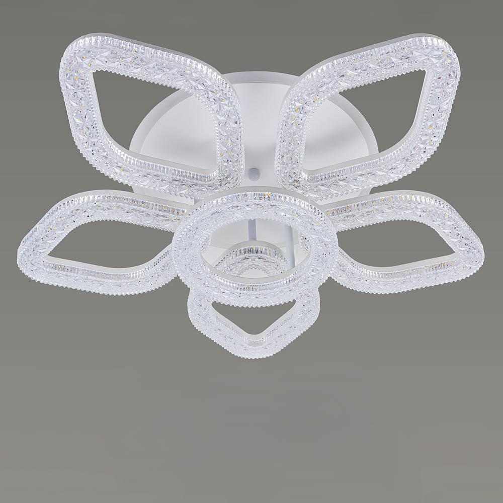 Люстра стельова світлодіодна Light House SRS-19085/5+1 76W Білий