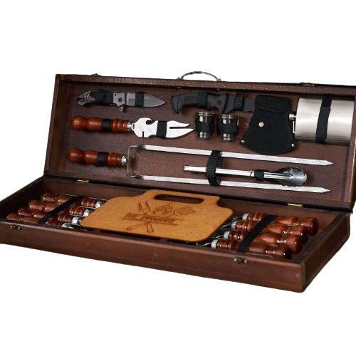 Набор шампуров Профи №4 в кейсе (19305224)