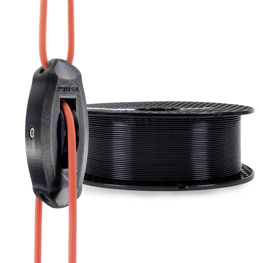 Пластик/филамент для 3D печати Prusament PC Blend Jet 1.75 мм, 0,97 кг/ 330 м 265-285°C Черный