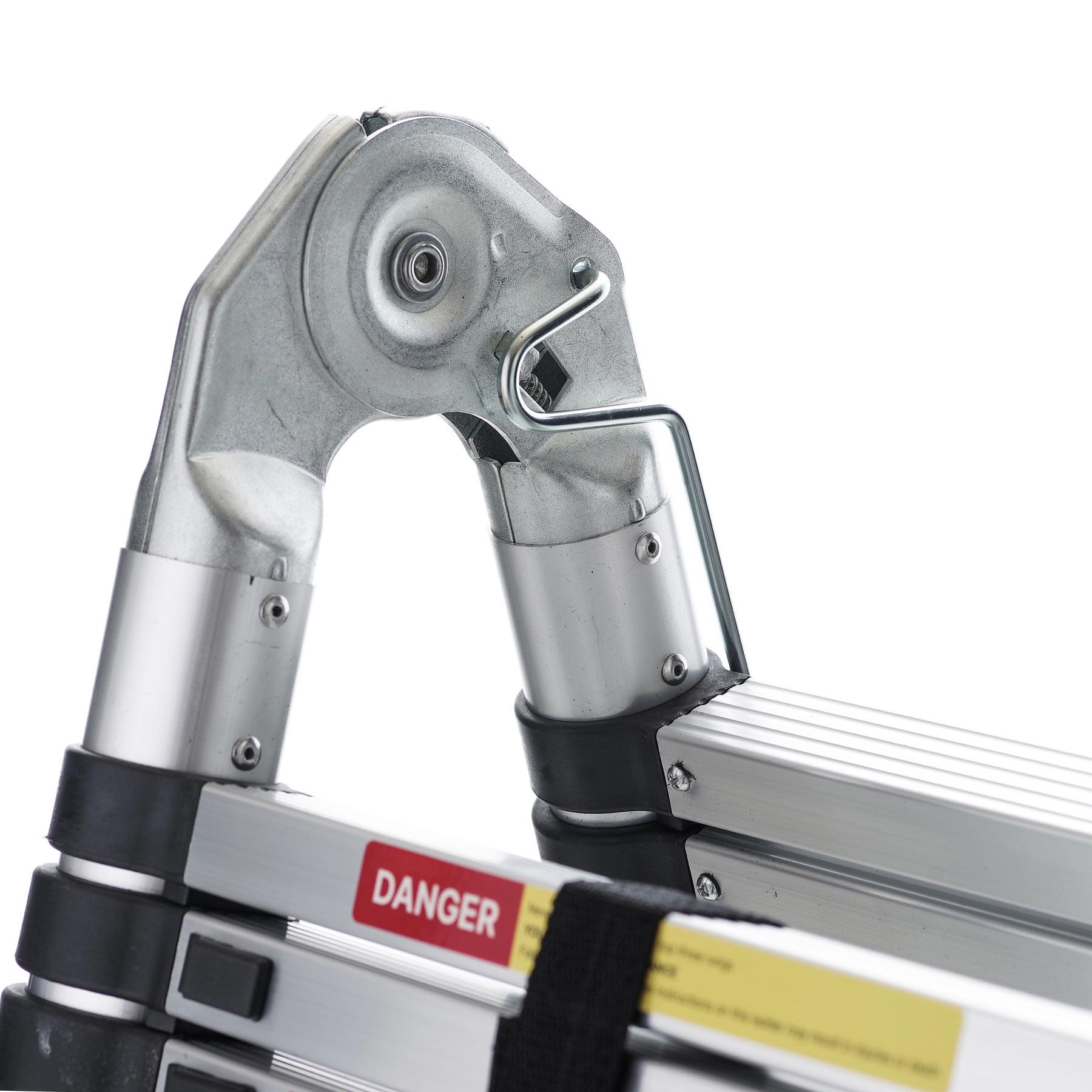 Стремянка телескопическая алюминиевая с шарниром Laddermaster Avior DA7A12 - фото 7 Стремянка телескопическая алюминиевая с шарниром Laddermaster Avior DA7A12 - фото 7