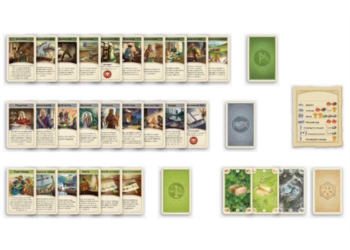 Настільна гра CATAN Міста й лицарі (R104UA) - фото 3 Настільна гра CATAN Міста й лицарі (R104UA) - фото 3
