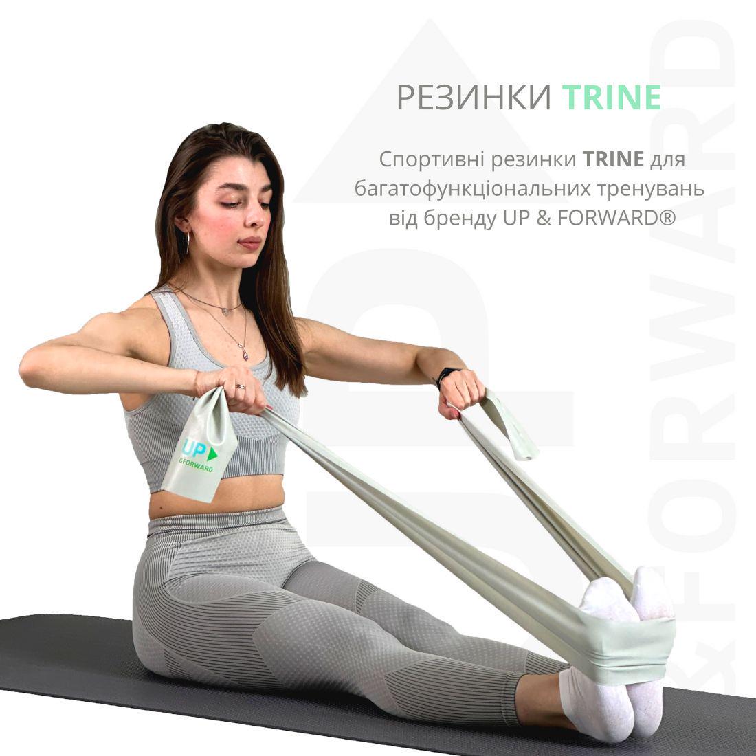 Фитнес резинки Trine Up & Forward 7-25 кг (UF7000) - фото 3 Фитнес резинки Trine Up & Forward 7-25 кг (UF7000) - фото 3