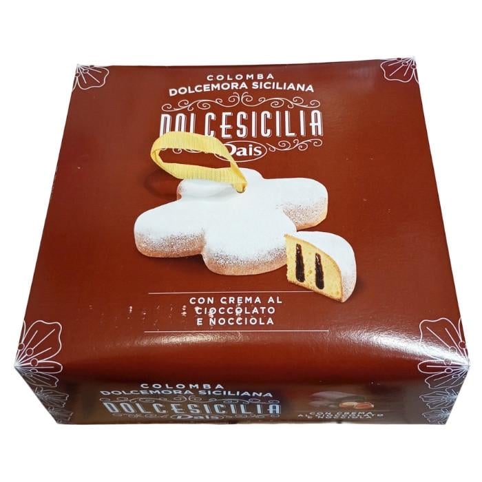 Кекс Dolcesicilia Dais Colomba з шоколадно-горіховим кремом 750 г
