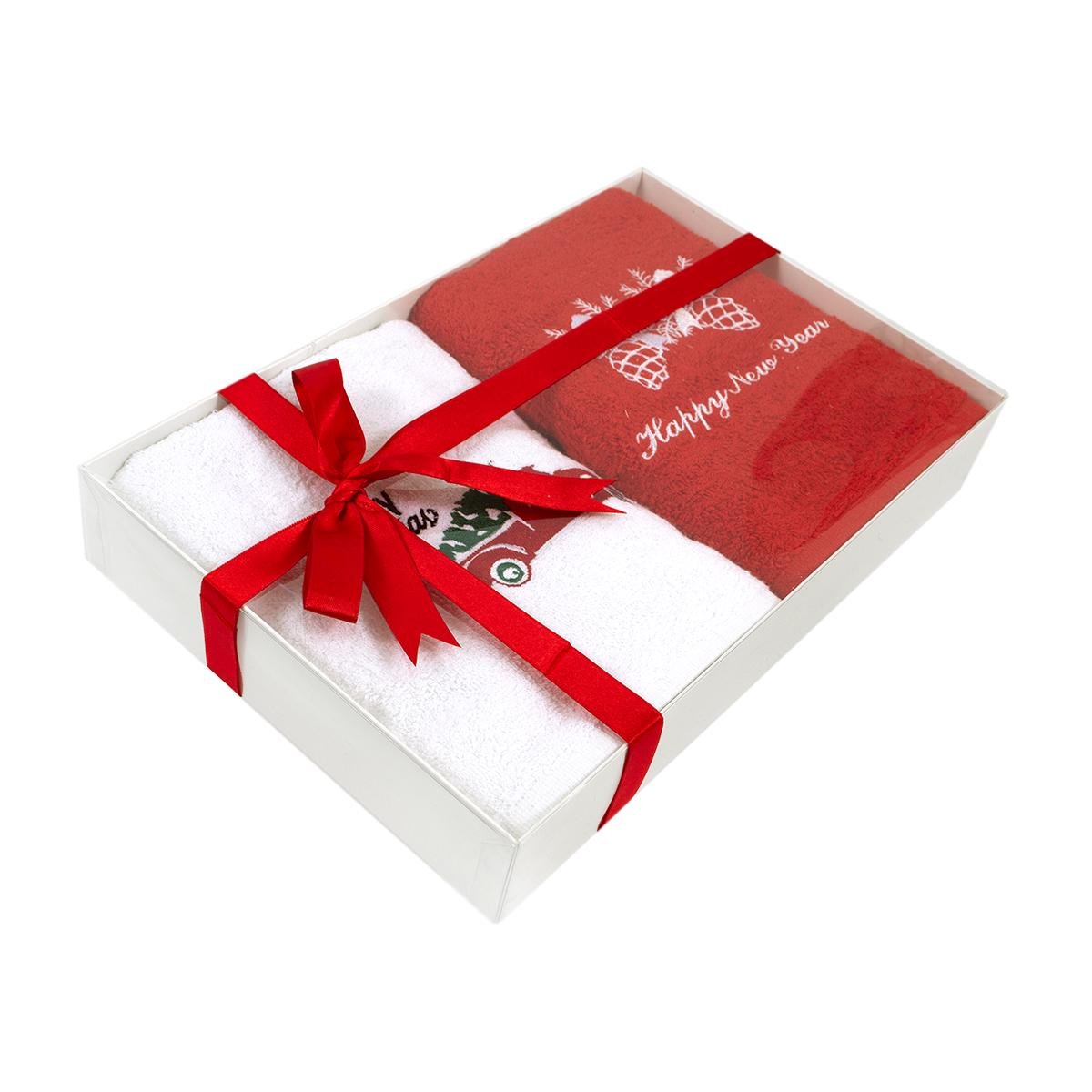 Полотенца Lotus Home Christmas Van 2 шт. 500 г/кв. м 50х90 см (12915422)