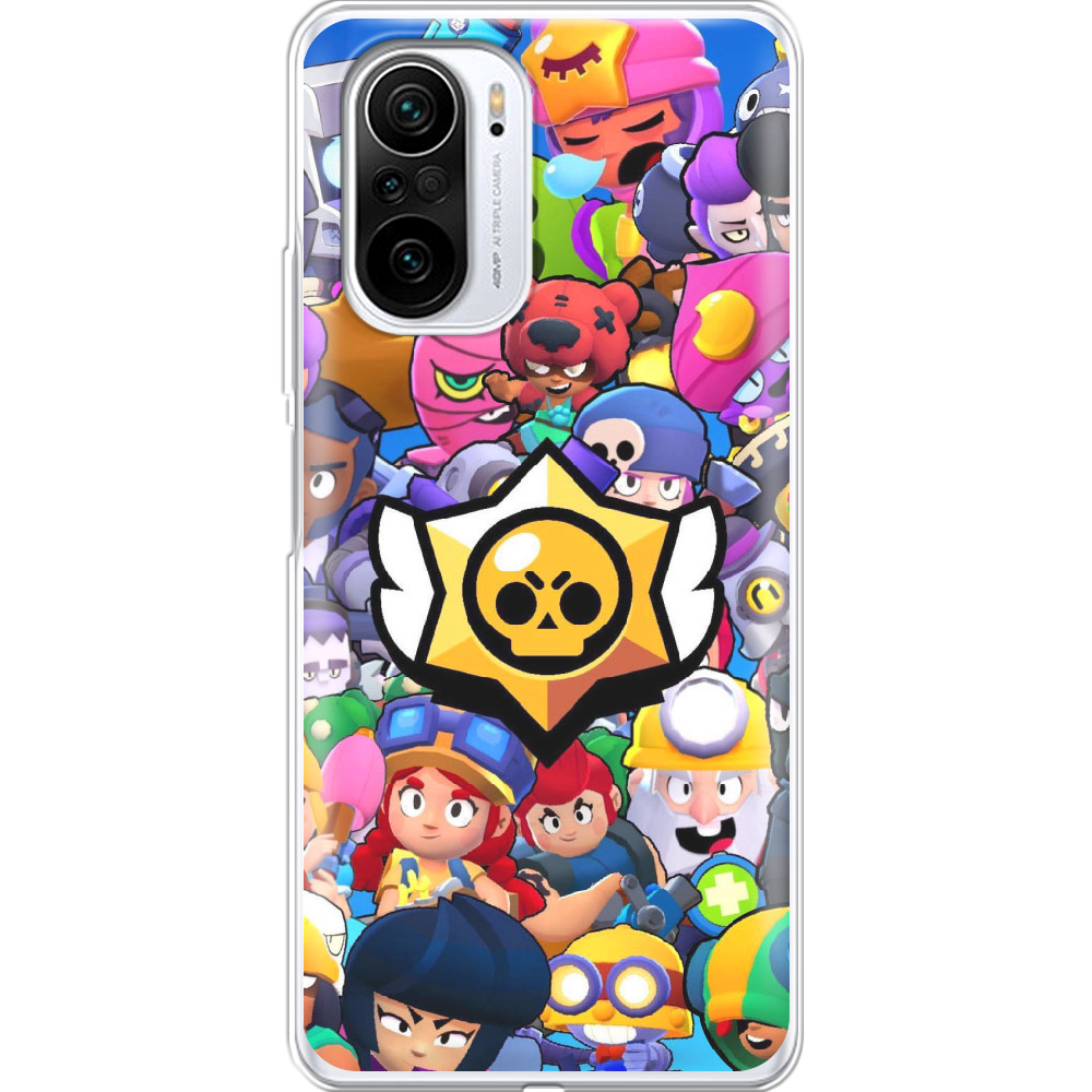Чохол Boxface Xiaomi Mi 11i Brawl Stars Прозорий силікон (42102-up2389-42102)