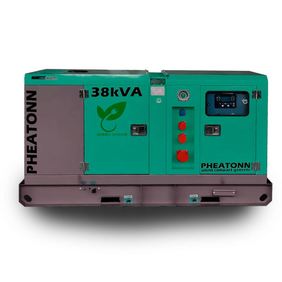 Генератор PHEATONN 38 kVA Зелений