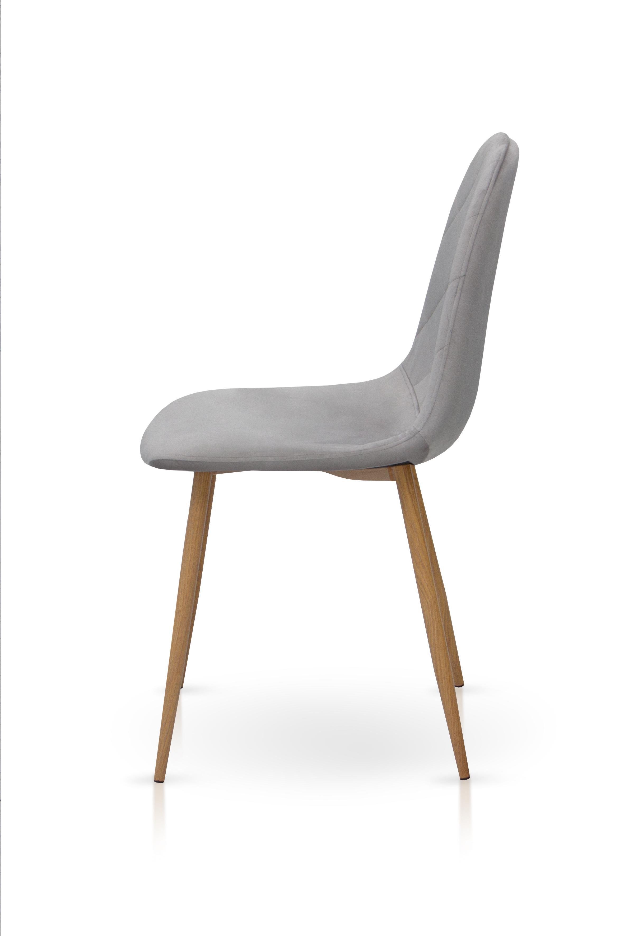 Стул для кухни и гостиной ГРЕЙС Эмбер-L 430х860х490 мм Термо/Светло-серый (GAА0050893) - фото 3 Стул для кухни и гостиной ГРЕЙС Эмбер-L 430х860х490 мм Термо/Светло-серый (GAА0050893) - фото 3