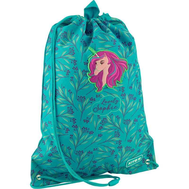 Сумка для обуви KITE Education Lovely Sophie 46x33 см Бирюзовый (K20-600M-3)