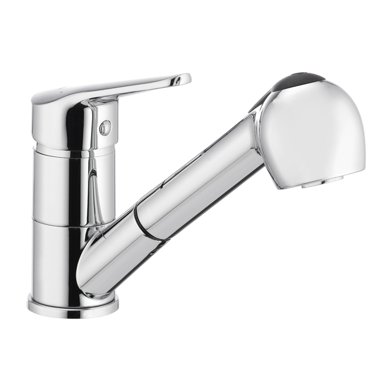 Смеситель для кухни IBERGRIF Roma M14550 с выдвижной лейкой IB0052