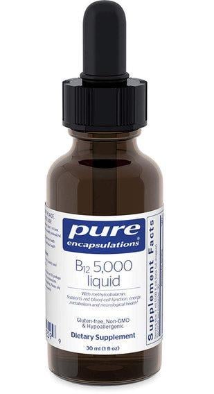 Метилкобаламін Pure Encapsulations B12 5000 liquid 30 мл