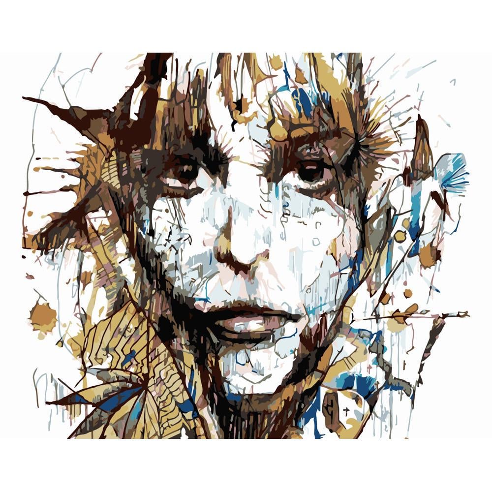 Картина по номерам Strateg Премиум Чайный портер 40х50 см (DY148)