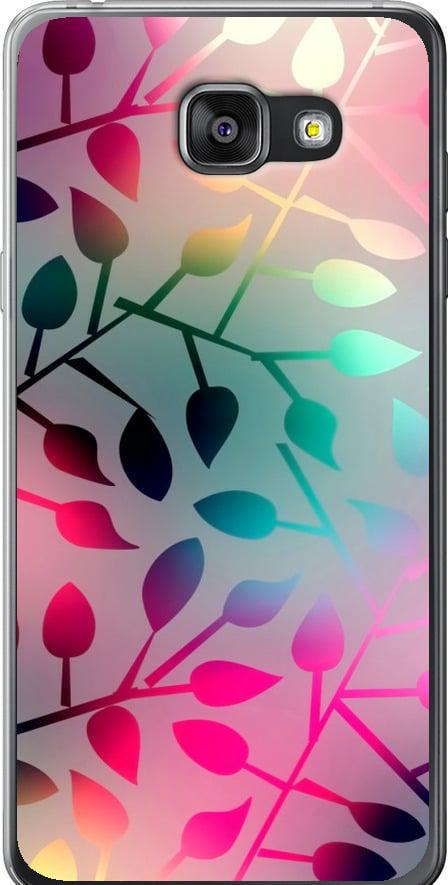 Чехол на Samsung Galaxy A7 (2016) A710F Листья (2235u-121-42517)