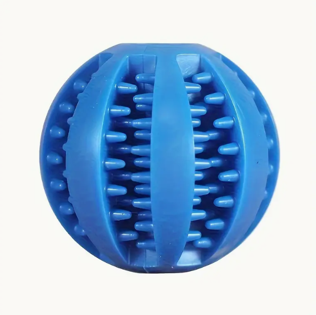 Игрушка-мяч для собак интерактивная/жевательная/дозатор лакомства и чистка зубов (2006) - фото 3
