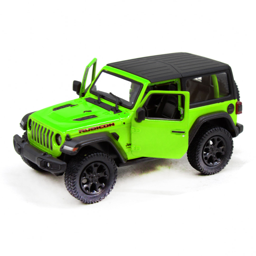 Машинка Kinsmart Jeep Wrangler Зеленый (KT5412WB)