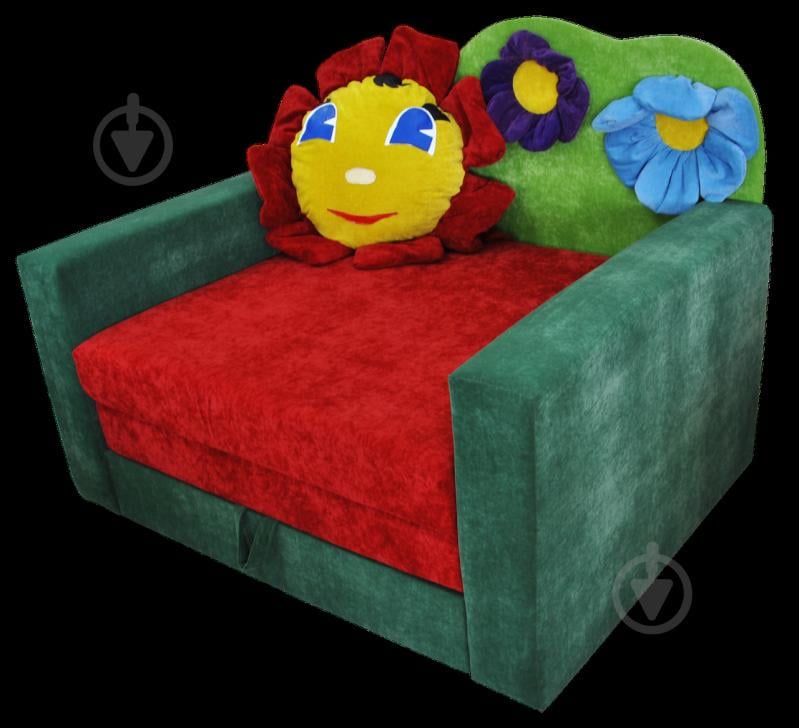 Малютка диван Ribeka Лужок Алый (01M013)