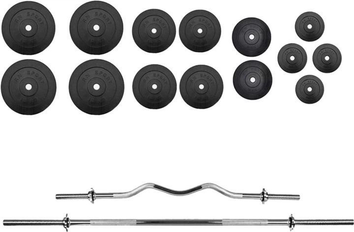 Штанга наборная W RN-Sport 120 кг (120х2gr_best70)