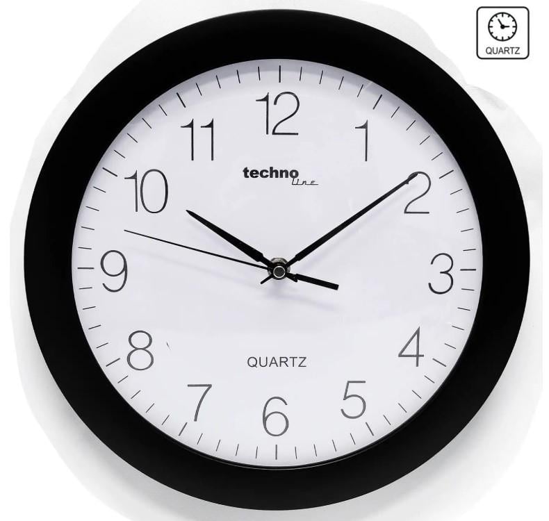 Годинник настінний Technoline WT7000 Black (WT7000 schwarz) - фото 3 Годинник настінний Technoline WT7000 Black (WT7000 schwarz) - фото 3