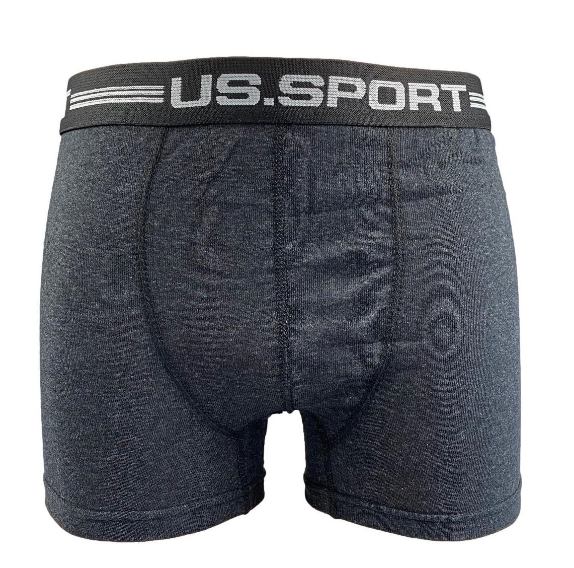 Трусы мужские боксеры хлопок р. 2XL Черный (11328021)