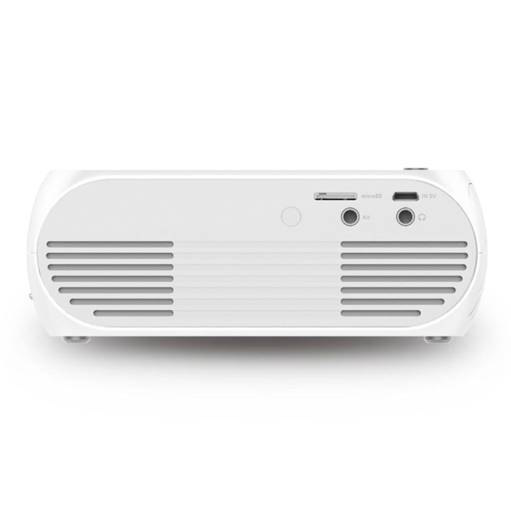 Портативный проектор Projector LED YG-320 Mini Белый - фото 3