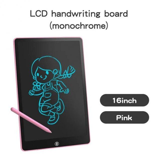 Планшет графічний Psheko Writing Tablet 16" Pink (TP050643) - фото 4