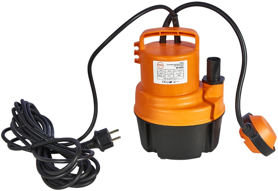 Насос погружной дренажный Powercraft DC 500fn для чистой воды (157545)