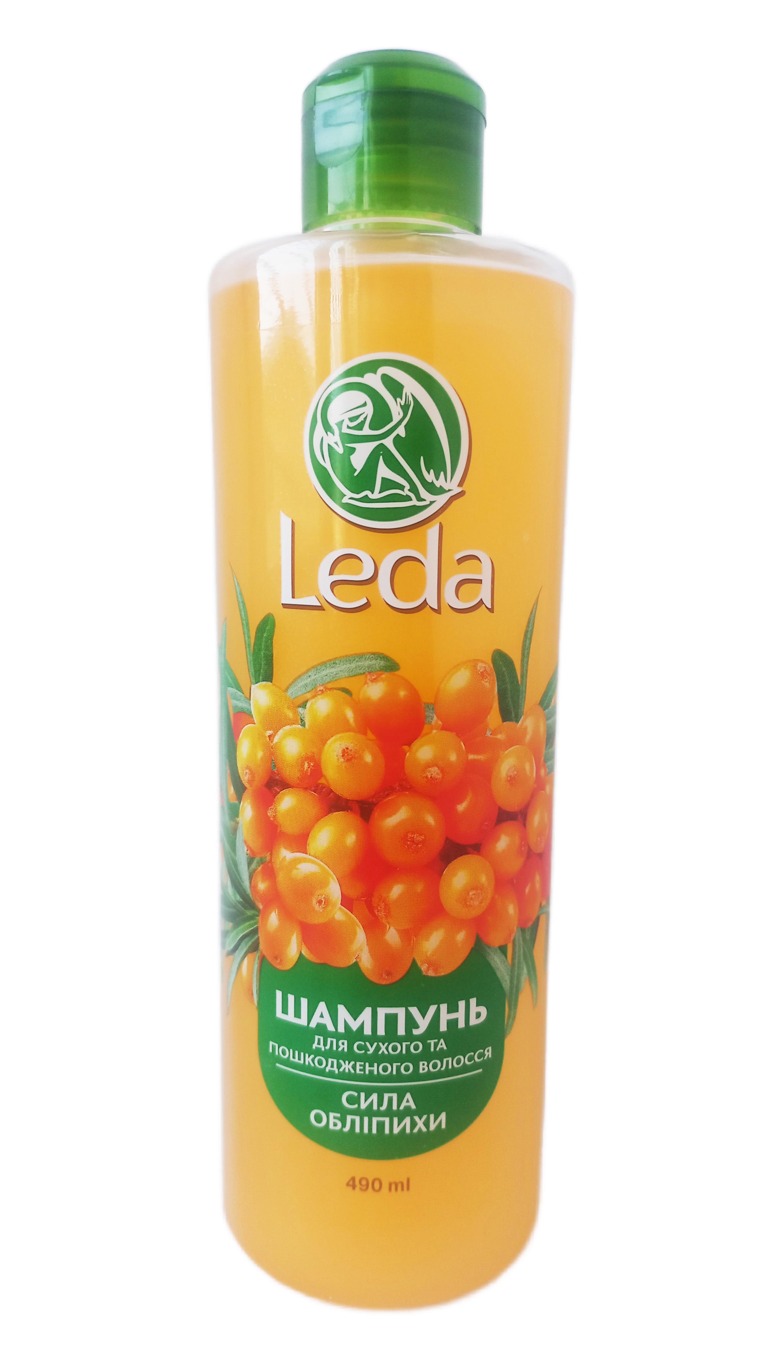 Шампунь Leda Сила обліпихи для сухого та пошкодженого 490 мл (129462)