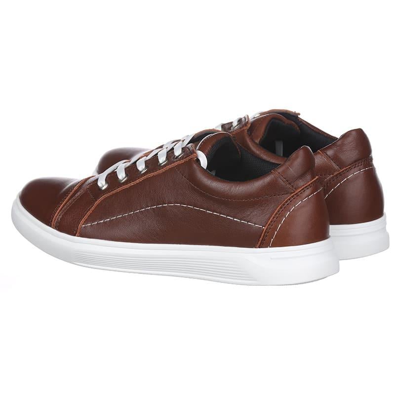 Кроссовки мужские Laso 137Р кожаные р. 42 Коричневый (20113) - фото 2